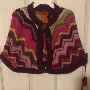 Missoni For Target Knit Poncho NWT Purple …